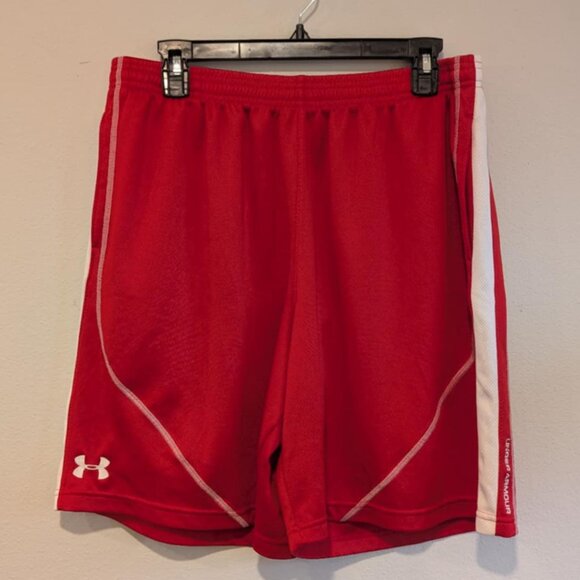 *3/$25* Men's Under Armour Red Athletic Shorts - Size XL - Picture 1 of 5